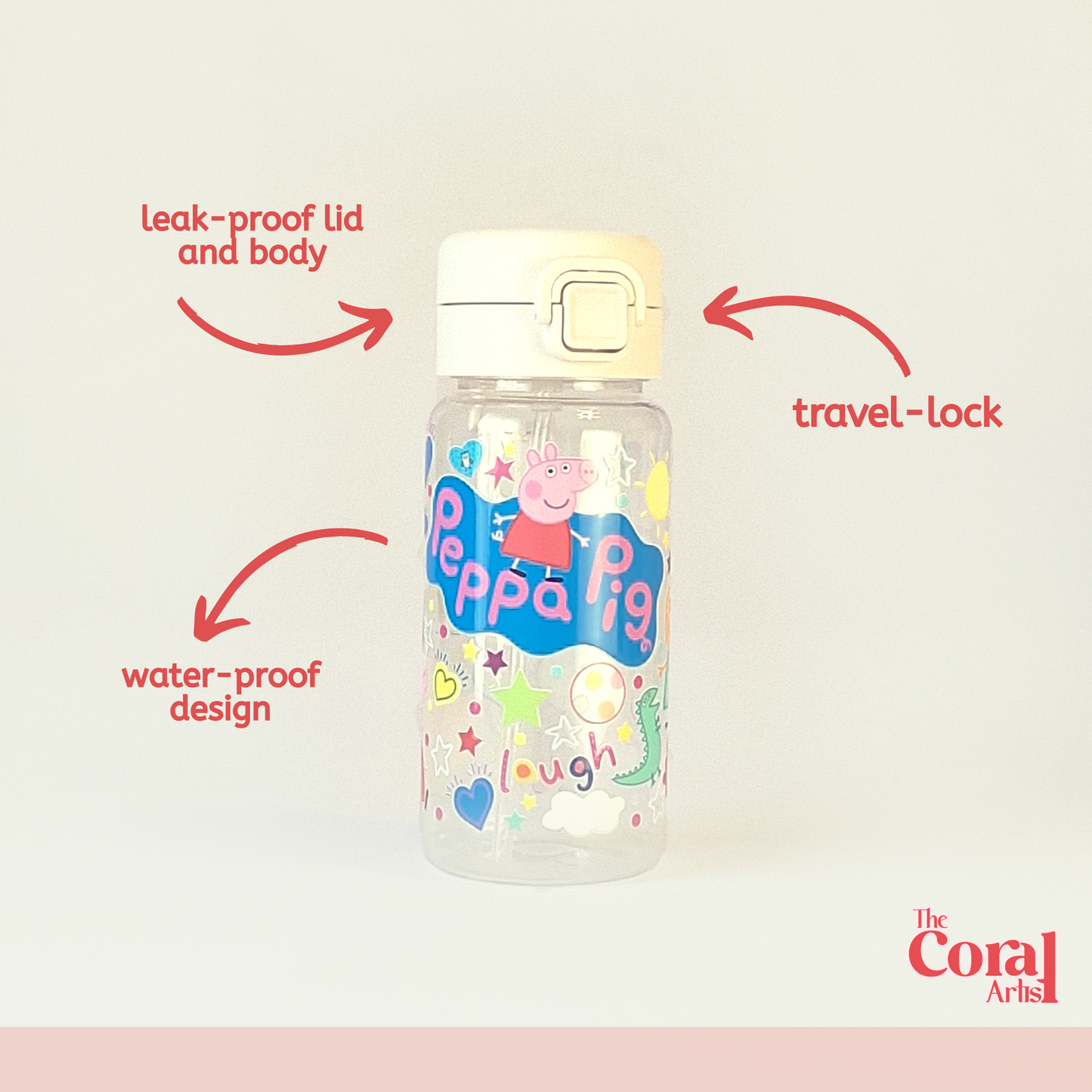 Leak-Proof Travel Bottle - Piggy