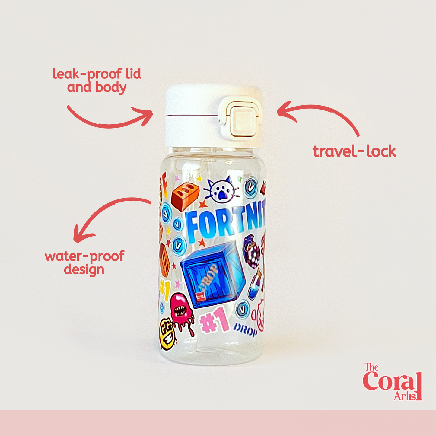 Leak-Proof Travel Bottle - Gaming Open World