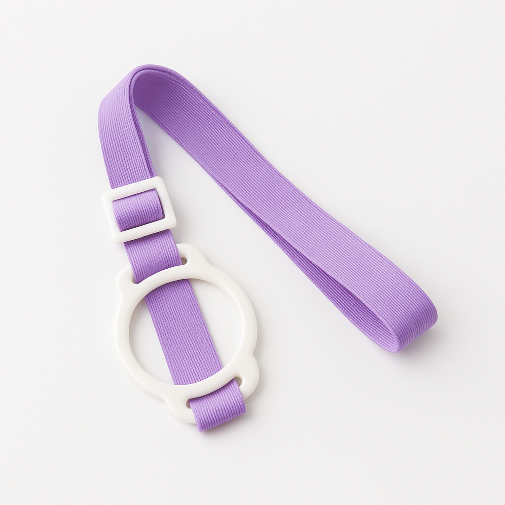 PURPLE Bottle Strap - Silicone Circular Strap