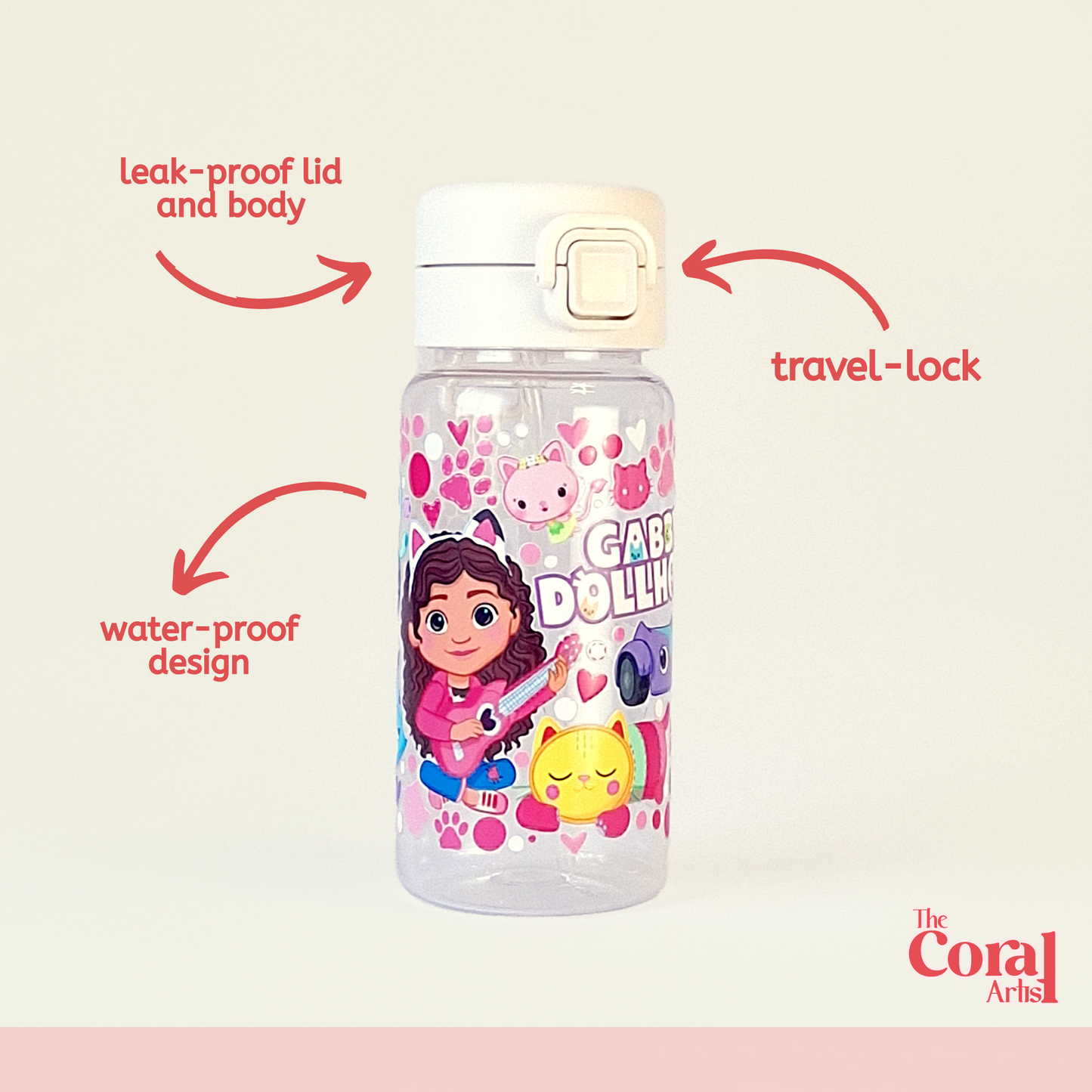 Leak-Proof Travel Bottle - Kitty House