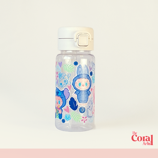 Leak-Proof Travel Bottle - Blue Alien Teddy