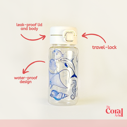 Leak-Proof Travel Bottle - Vintage Ink