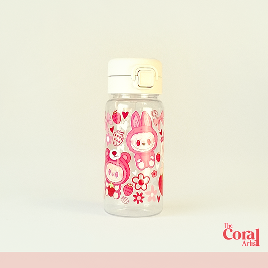 Leak-Proof Travel Bottle - Pink Lafufu