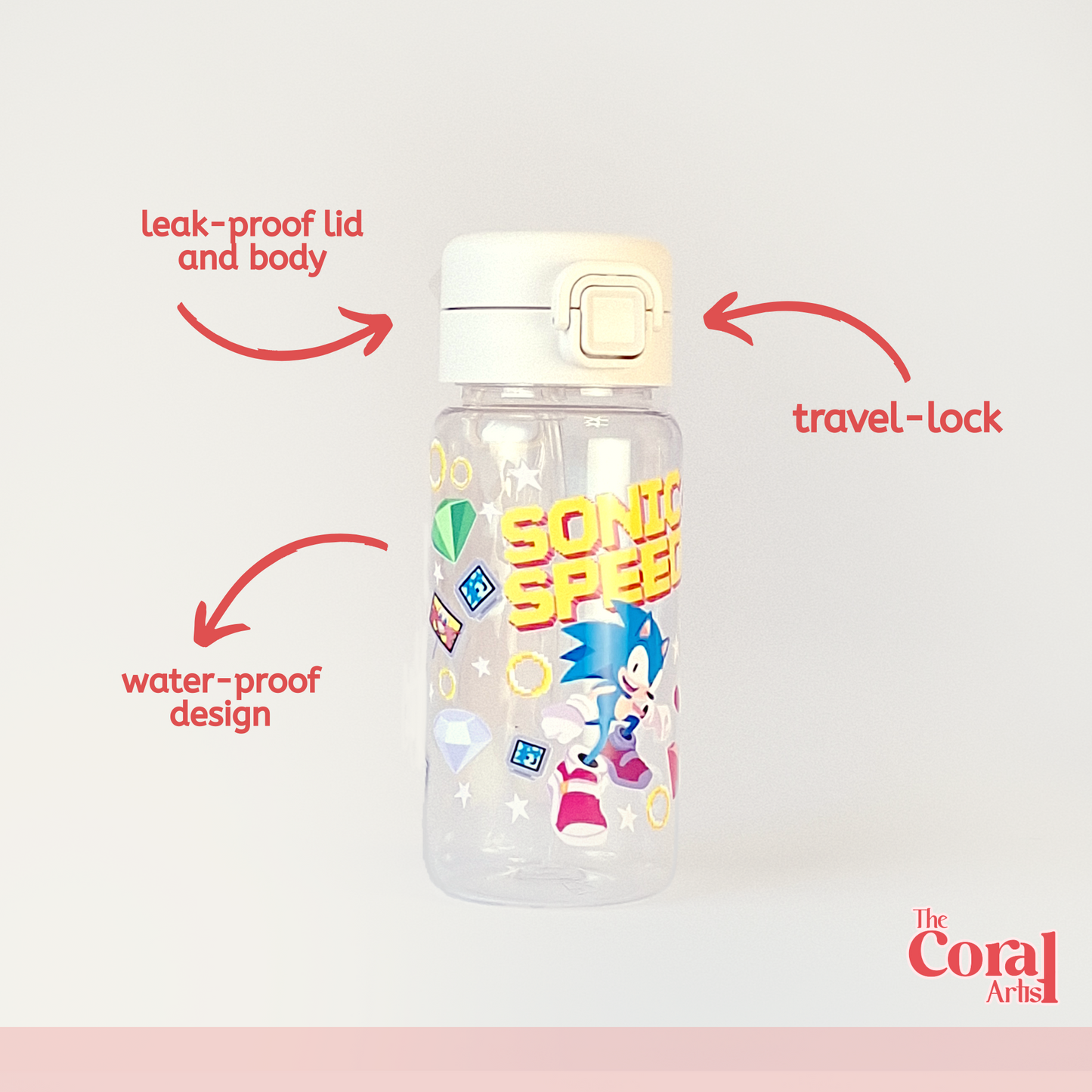Leak-Proof Travel Bottle - Hedgehog