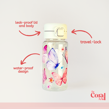 Leak-Proof Travel Bottle - Butterfly