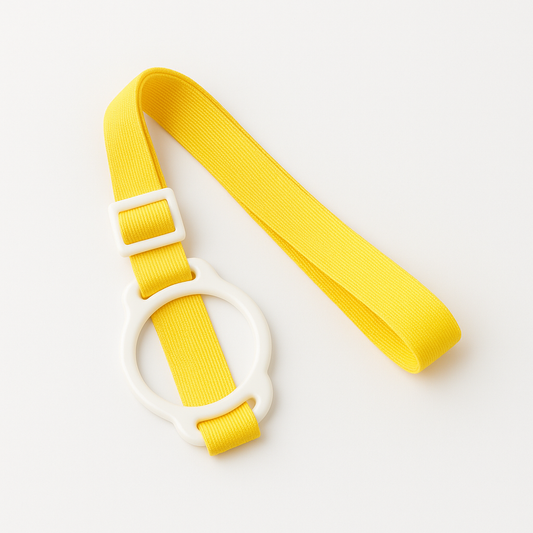YELLOW Bottle Strap - Silicone Circular Strap