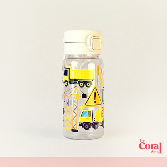 Leak-Proof Travel Bottle - Trucks
