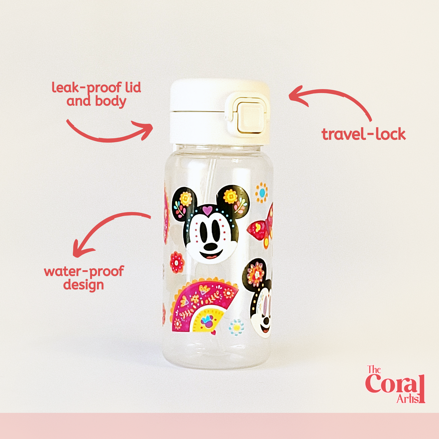 Leak-Proof Travel Bottle - Talavera Mouse